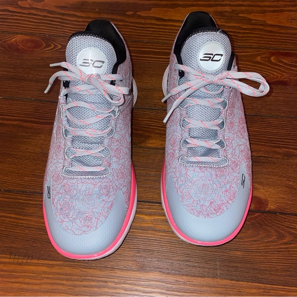 Under Armour Steph Curry 1 Flotro Mothers Day Basketball Shoes Size (11M) - Picture 3 of 7